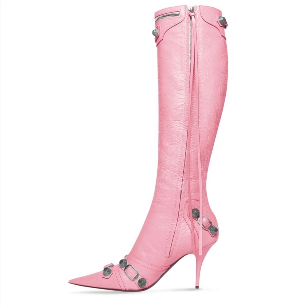 Authentic Brand New Balenciaga Lambskin Boots